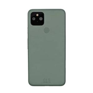 Back Housing with NFC, Fingerprint and Flashlight Pre-Installed Compatible for Google Pixel 5 - Green