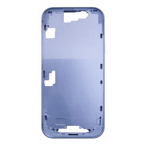 Back Housing with Side Buttons Compatible for Apple iPhone 17 (Premium) - Mist Blue
