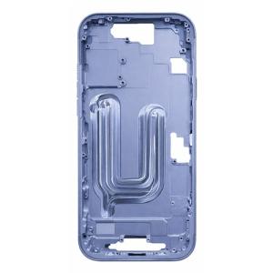 Back Housing with Side Buttons Compatible for Apple iPhone 17 (Premium) - Mist Blue