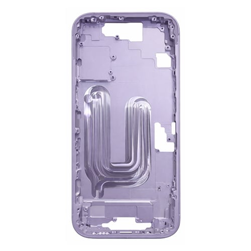 Back Housing with Side Buttons Compatible for Apple iPhone 17 (Premium) - Lavender