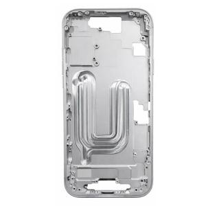 Back Housing with Side Buttons Compatible for Apple iPhone 17 (Premium) - White