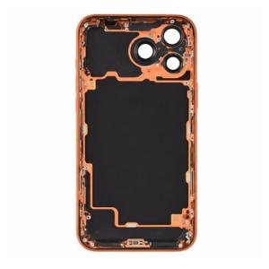 Back Housing with Side Buttons Compatible for Apple iPhone 17 Pro Max (eSim Version) (Premium) - Cosmic Orange
