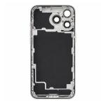 Back Housing with Side Buttons Compatible for Apple iPhone 17 Pro Max (Premium) - Silver