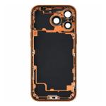 Back Housing with Side Buttons Compatible for Apple iPhone 17 Pro (eSim Version) (Premium) - Cosmic Orange