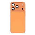 Back Housing with Side Buttons Compatible for Apple iPhone 17 Pro (eSim Version) (Premium) - Cosmic Orange