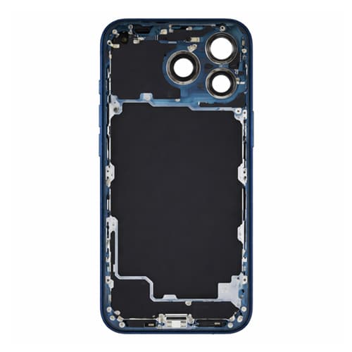Back Housing with Side Buttons Compatible for Apple iPhone 17 Pro (Premium) - Deep Blue