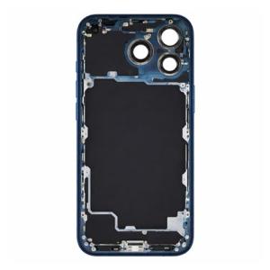 Back Housing with Side Buttons Compatible for Apple iPhone 17 Pro (eSim Version) (Premium) - Deep Blue