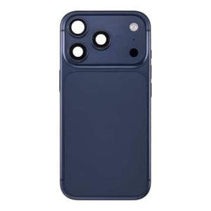 Back Housing with Side Buttons Compatible for Apple iPhone 17 Pro (eSim Version) (Premium) - Deep Blue