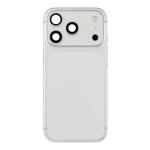 Back Housing with Side Buttons Compatible for Apple iPhone 17 Pro (Premium) - Silver
