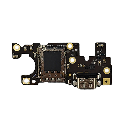 Charging Port Board with Sim Card Reader Compatible for Moto Edge (XT2205-1 / 2022) (Premium)