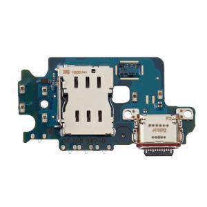 Charging Port Board with Sim Card Reader Compatible for Samsung Galaxy S24 5G (S921B) (INT Version) (Premium)