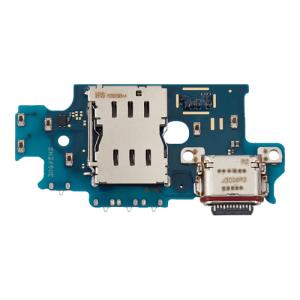 Charging Port Board with Sim Card Reader Compatible for Samsung Galaxy S24 Plus 5G (S926B) (INT Version) (Premium)