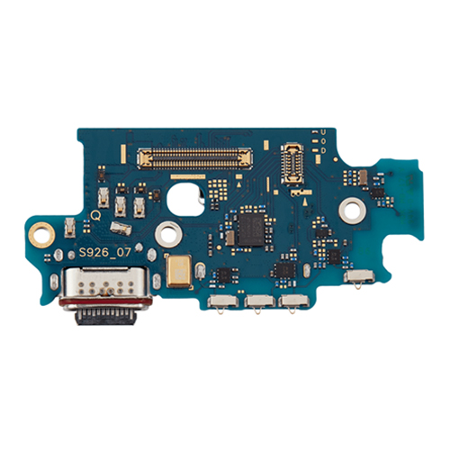 Charging Port Board with Sim Card Reader Compatible for Samsung Galaxy S24 Plus 5G (S926U) (US Version) (Premium)