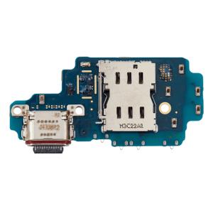 Charging Port Board with Sim Card Reader Compatible for Samsung Galaxy S24 Ultra 5G (S928D) (INT Version) (Premium)
