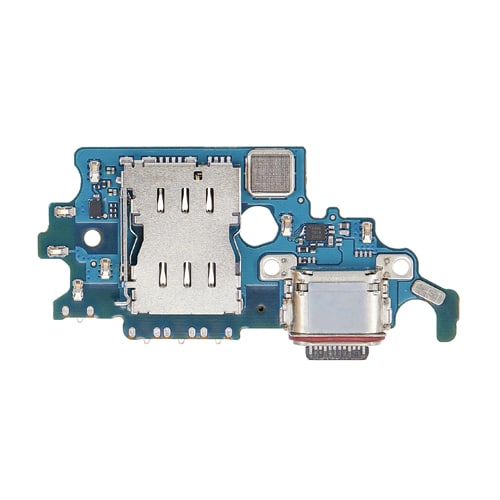 Charging Port Board with Sim Card Reader Compatible for Samsung Galaxy S21 5G (G9910) (Asia Version) (Premium)