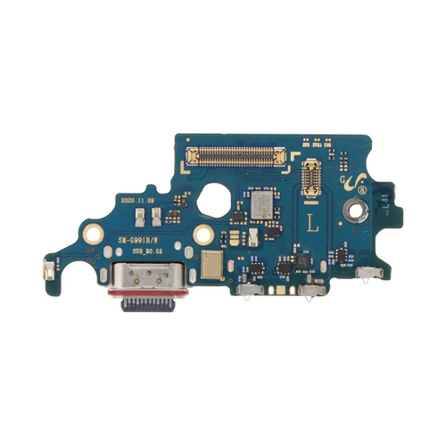 Charging Port Board with Sim Card Reader Compatible for Samsung Galaxy S21 5G (G991B) (INT Version) (Premium)