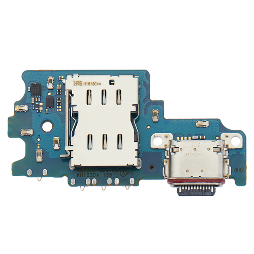 Charging Port Board with Sim Card Reader Compatible for Samsung Galaxy S21 FE (G990B/N) (INT Version) (Premium)