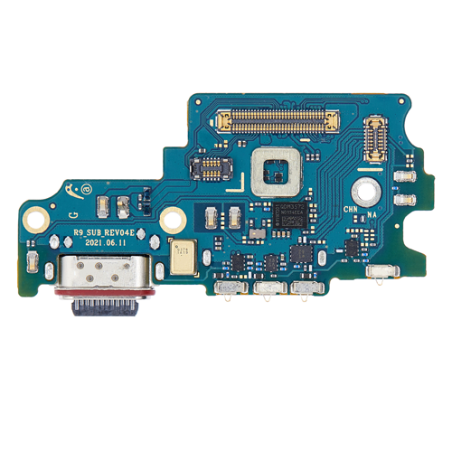 Charging Port Board with Sim Card Reader Compatible for Samsung Galaxy S21 FE (US Version) (Premium)
