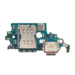 Charging Port Board with Sim Card Reader Compatible for Samsung Galaxy S21 5G (G991U) (US Version) (Premium)