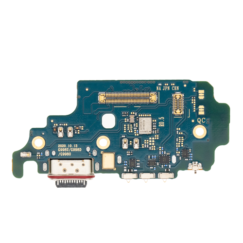 Charging Port Board with Sim Card Reader Compatible for Samsung Galaxy S21 Ultra 5G (US Version) (Premium)