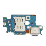 Charging Port Board with Sim Card Reader Compatible for Samsung Galaxy S22 Plus 5G (S906B) (International Version) (Premium)