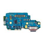 Charging Port Board with Sim Card Reader Compatible for Samsung Galaxy S22 Ultra 5G (S9080) (Dual Sim Version) (Premium)