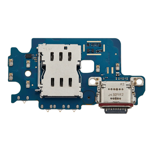 Charging Port Board with Sim Card Reader Compatible for Samsung Galaxy S24 5G (S921D) (INT Version) (Premium)