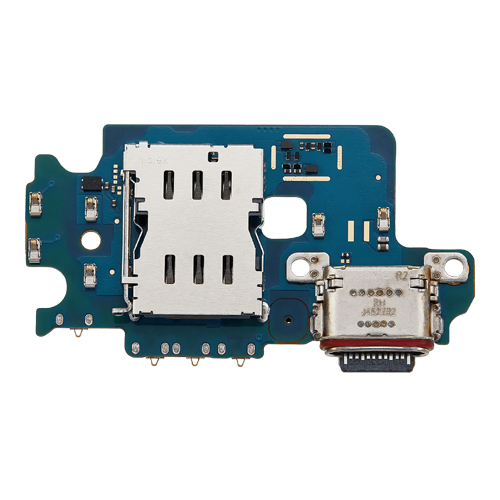 Charging Port Board with Sim Card Reader Compatible for Samsung Galaxy S24 5G (S921N) (Korean Version) (Premium)