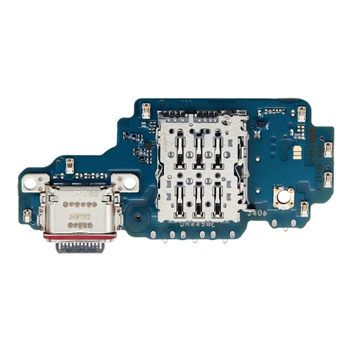 Charging Port Board with Sim Card Reader Compatible for Samsung Galaxy S25 Ultra 5G (S938B) (Premium)
