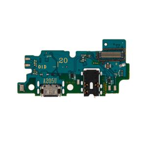 Charging Port Flex Cable Compatible for Samsung Galaxy A20 (A205 / 2019) (US Version) (Premium)