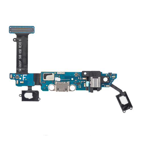 Charging Port Flex Cable Compatible for Samsung Galaxy S6 (G920F) (International Version) (Premium)