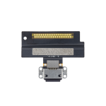 Charging Port Flex Cable Compatible for iPad Air 3 (Soldering Required) (Premium) - Black