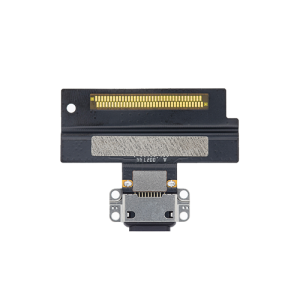 Charging Port Flex Cable Compatible for iPad Air 3 (Soldering Required) (Premium) - Black