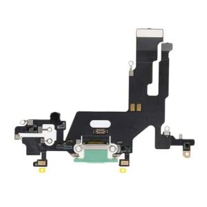 Charging Port Flex Cable Compatible for iPhone 11 (Premium) - Green