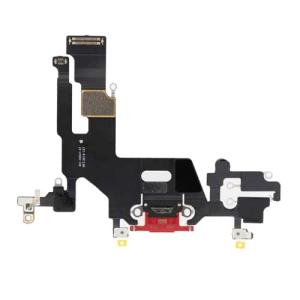 Charging Port Flex Cable Compatible for iPhone 11 (Premium) - Red