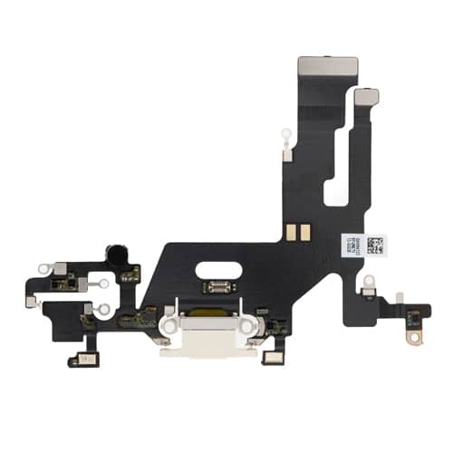 Charging Port Flex Cable Compatible for iPhone 11 (Premium) - White