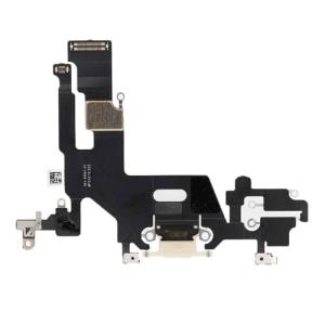 Charging Port Flex Cable Compatible for iPhone 11 (Premium) - White