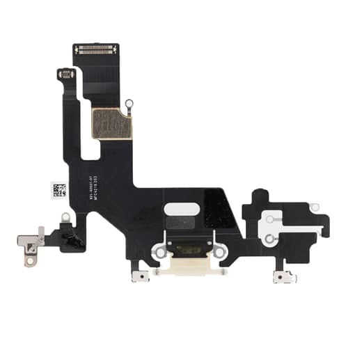 Charging Port Flex Cable Compatible for iPhone 11 (Premium) - White