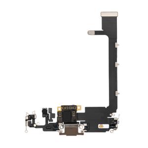 Charging Port Flex Cable Compatible for iPhone 11 Pro Max (Premium) - Gold