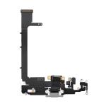 Charging Port Flex Cable Compatible for iPhone 11 Pro Max (Premium) - Silver