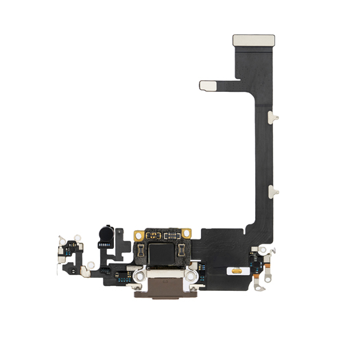 Charging Port Flex Cable Compatible for iPhone 11 Pro (Premium) - Gold