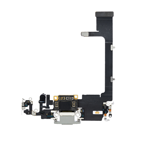 Charging Port Flex Cable Compatible for iPhone 11 Pro (Premium) - Silver
