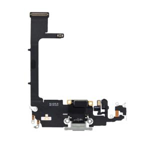 Charging Port Flex Cable Compatible for iPhone 11 Pro (Premium) - Silver
