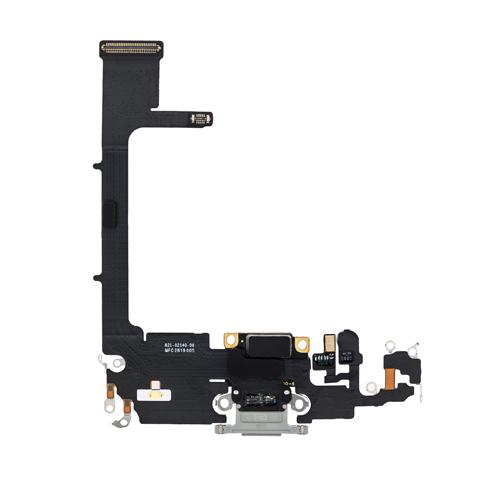 Charging Port Flex Cable Compatible for iPhone 11 Pro (Premium) - Silver