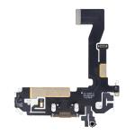Charging Port Flex Cable Compatible for iPhone 12 / 12 Pro (Premium) - Gold