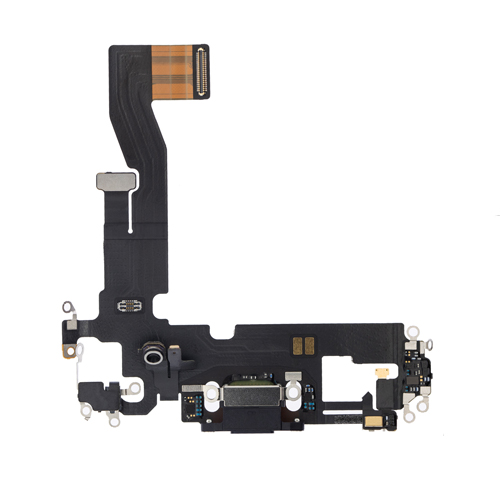 Charging Port Flex Cable Compatible for iPhone 12 / 12 Pro (Premium) - Graphite