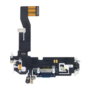 Charging Port Flex Cable Compatible for iPhone 12 / 12 Pro (Premium) - Pacific Blue