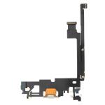 Charging Port Flex Cable Compatible for iPhone 12 Pro Max (Premium) - Silver