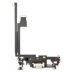 Charging Port Flex Cable Compatible for iPhone 12 Pro Max (Premium) - Silver