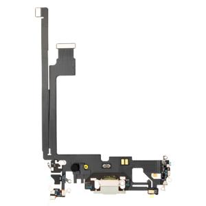 Charging Port Flex Cable Compatible for iPhone 12 Pro Max (Premium) - Silver